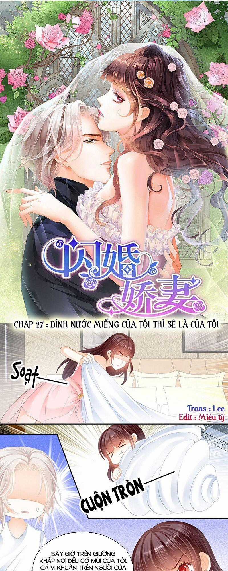 Lóe Thiểm Hôn Kiều Thê Mơ Tưởng Trốn Chapter 27 trang 1