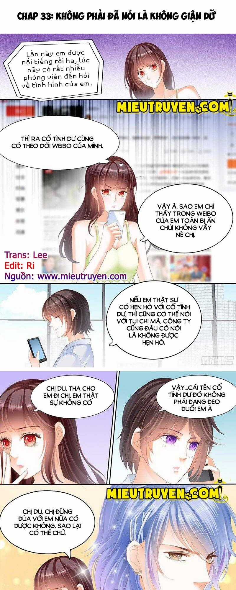 Lóe Thiểm Hôn Kiều Thê Mơ Tưởng Trốn Chapter 33 trang 1