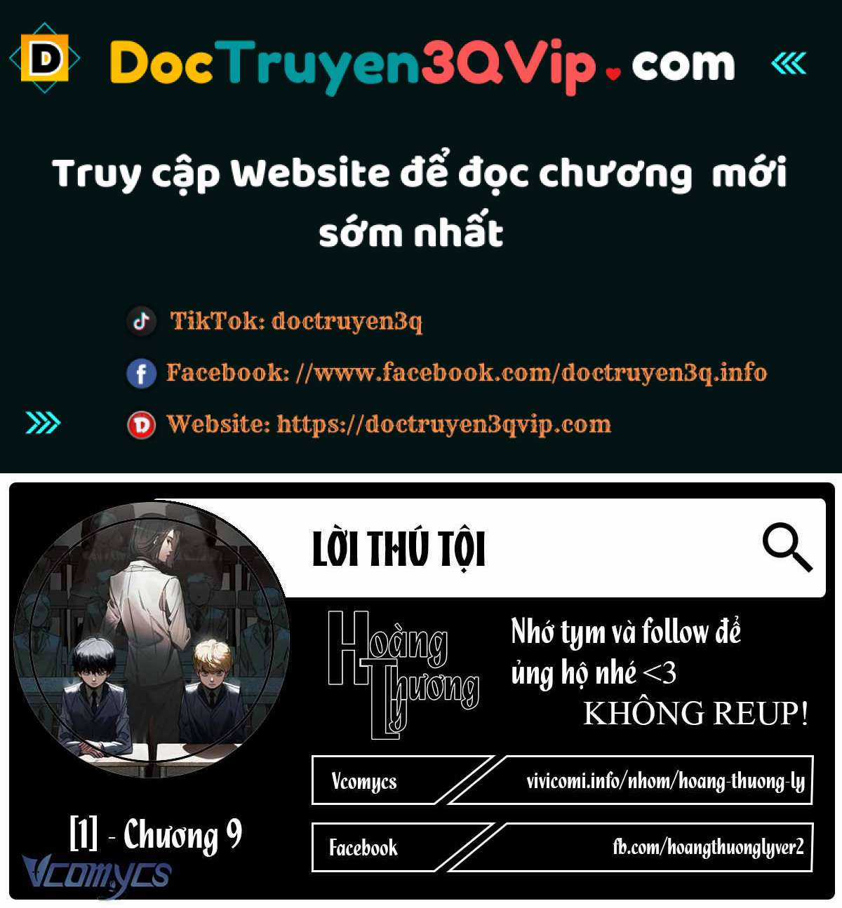 Lời Thú Tội Chapter 9 trang 1