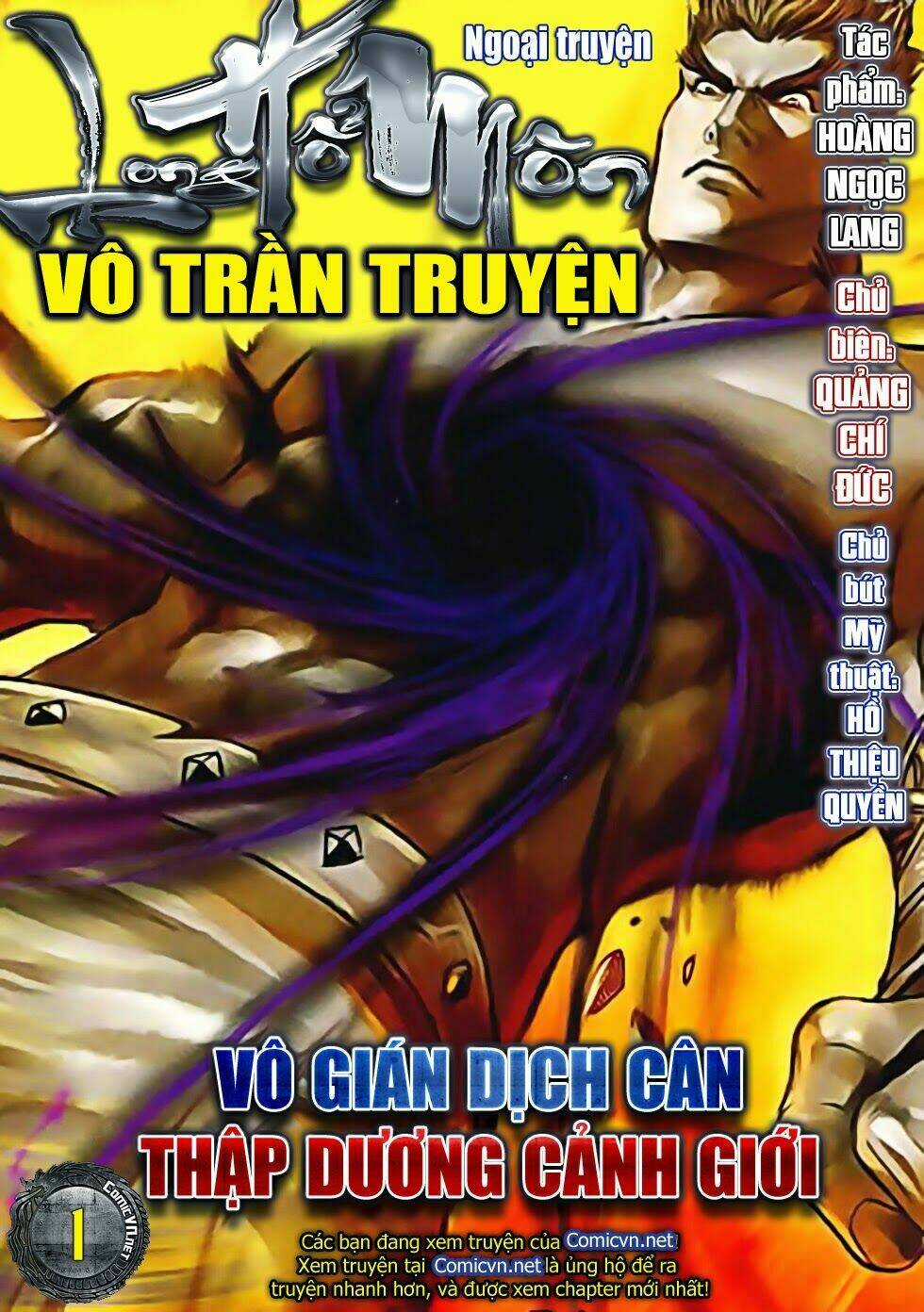 Long Hổ Môn - Vô Trần Truyện Chapter 1 trang 0