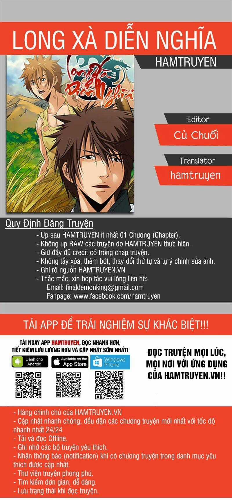 Long Xà Diễn Nghĩa Chapter 16 trang 0