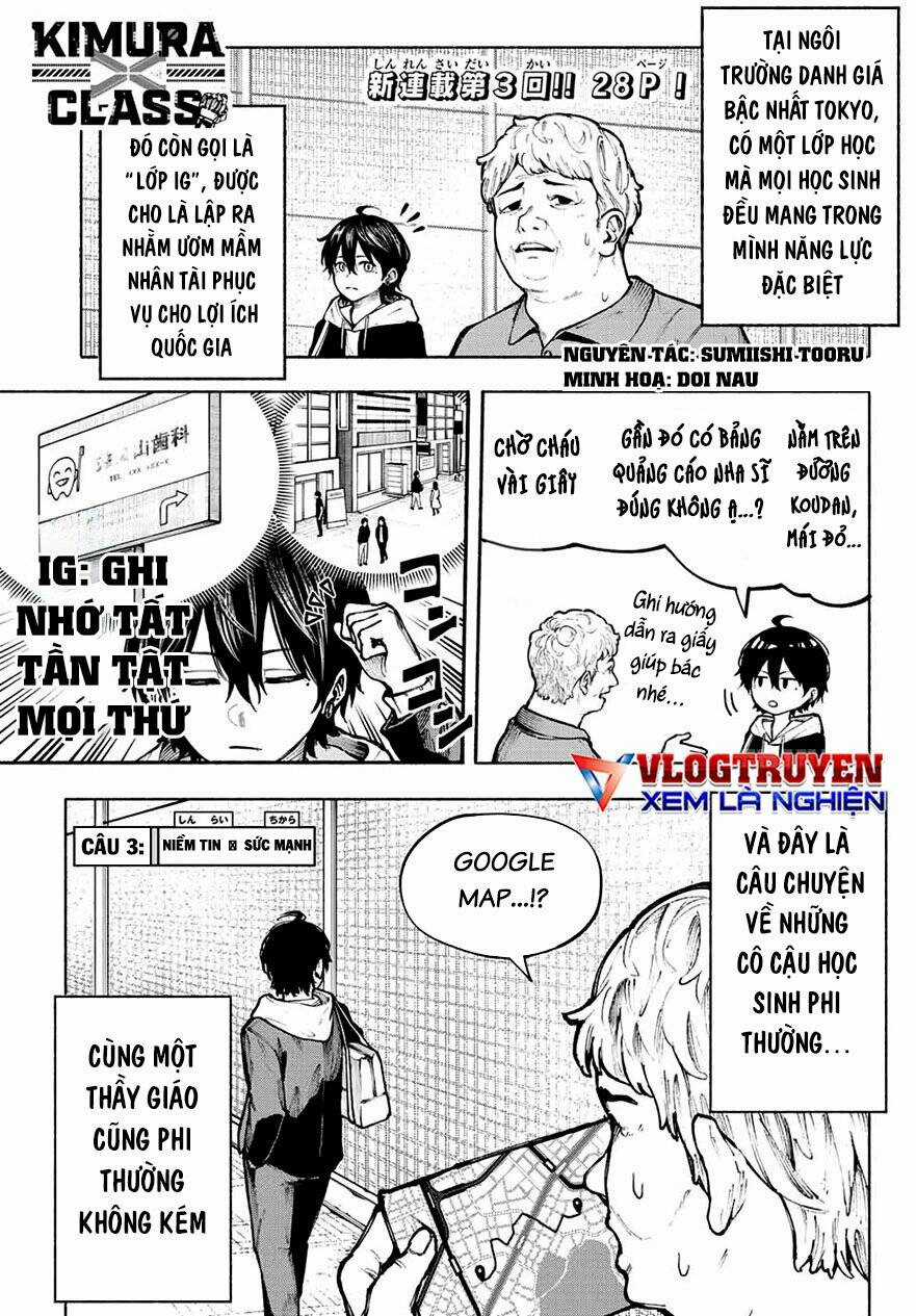 Lớp Học Của Thầy Kimura Chapter 3 trang 1