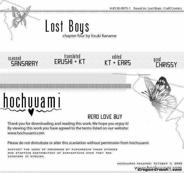 Lost Boys Chapter 4 trang 1