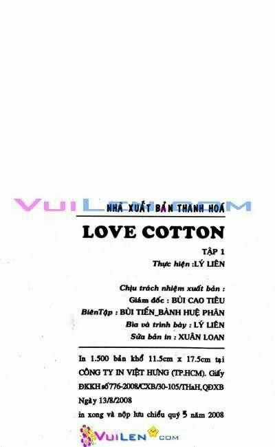 Love Cotton - Tiệm Thời Trang Chapter 1 trang 1