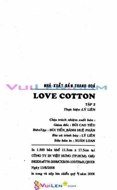 Love Cotton - Tiệm Thời Trang Chapter 2 trang 1