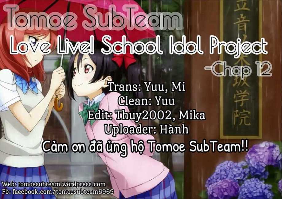 Love Live! - School Idol Project Chapter 12 trang 1