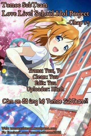 Love Live! - School Idol Project Chapter 17 trang 1