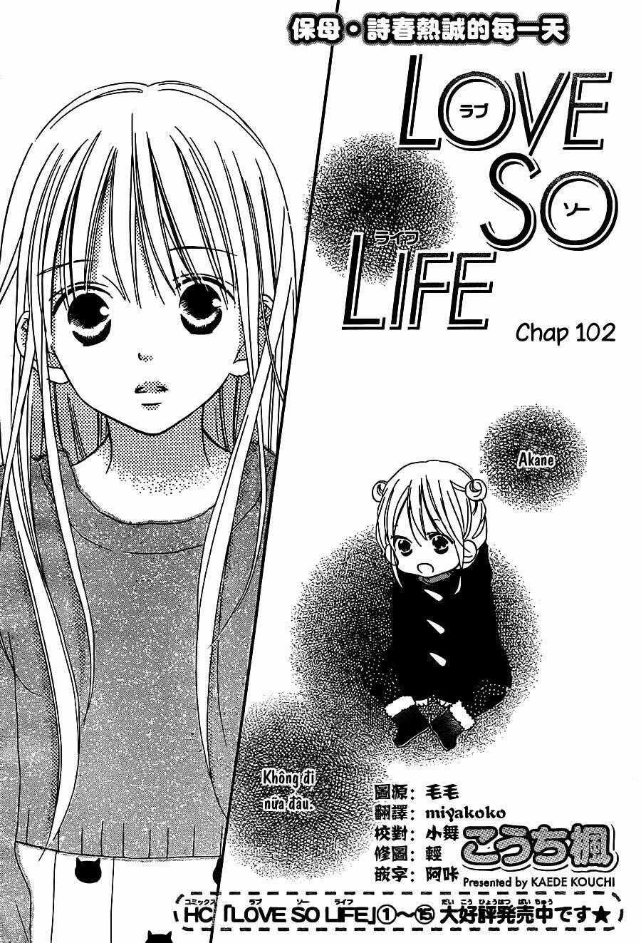 Love So Life Chapter 102 trang 1