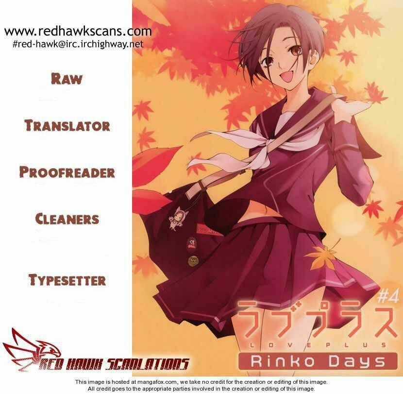 Loveplus Rinko Days Chapter 4 trang 0