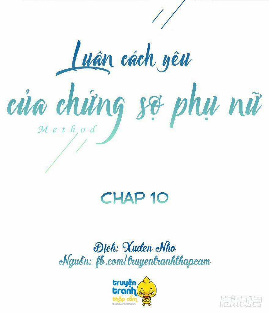 Luận Cách Yêu Của Chứng Sợ Phụ Nữ Chapter 10 trang 0