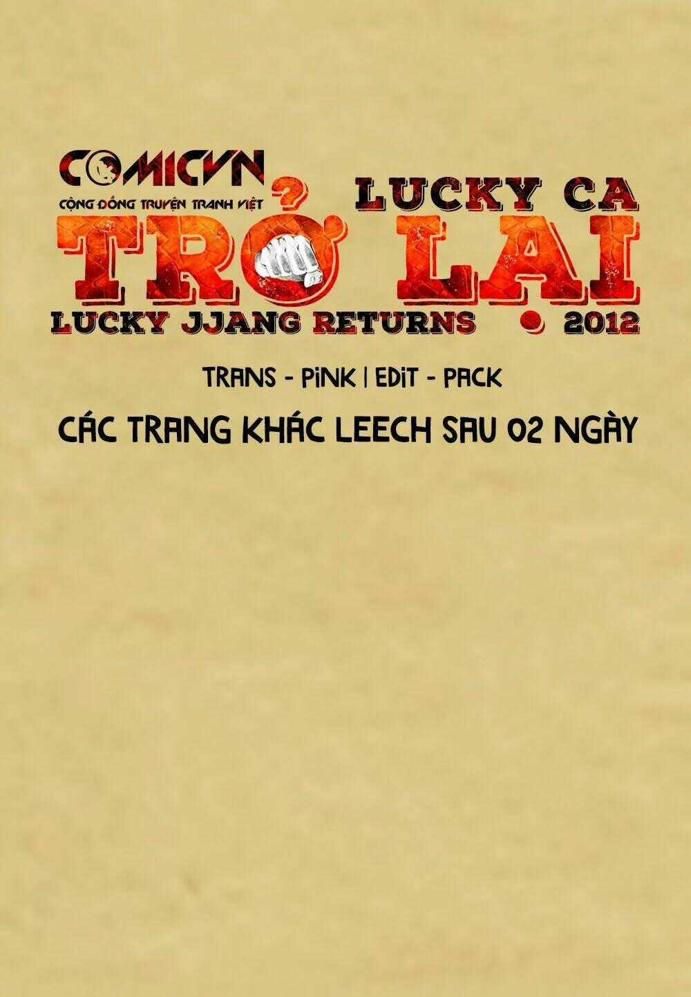 Lucky Ca Trở Lại - Lucky Jjang Returns 2012 Chapter 13 trang 1