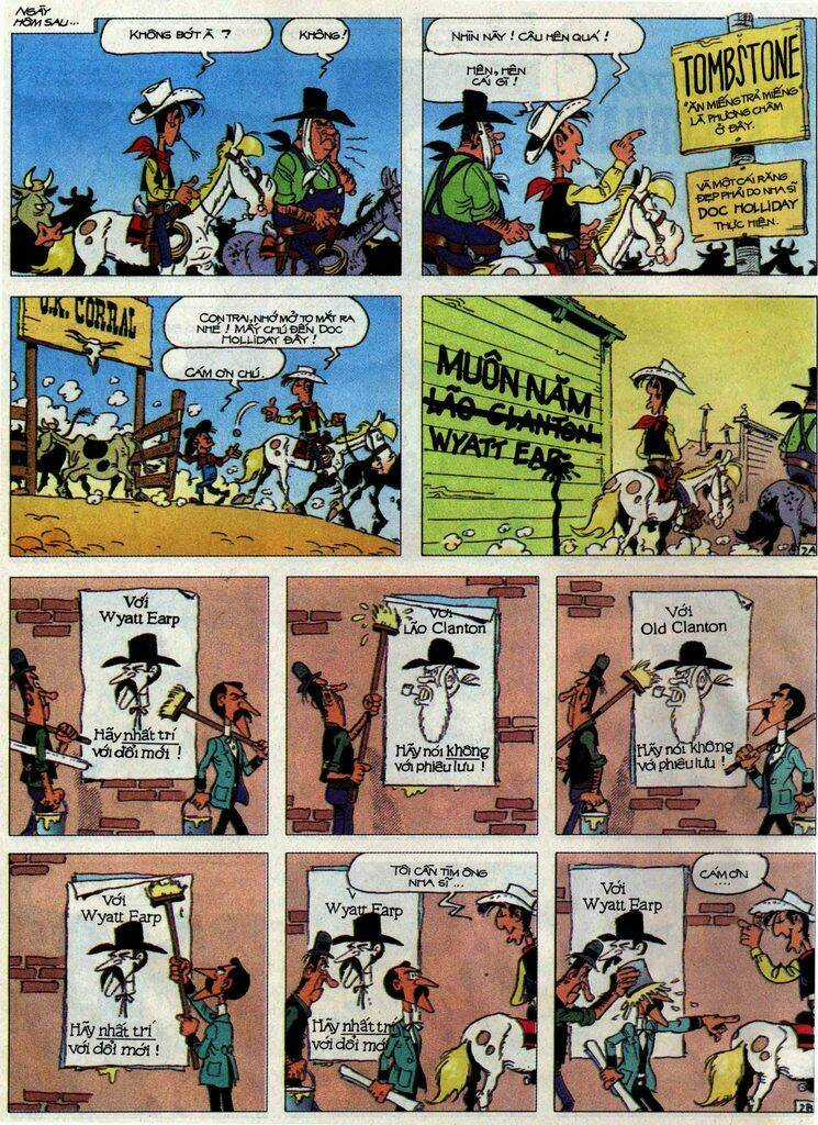 Lucky Luke Chapter 63 trang 1