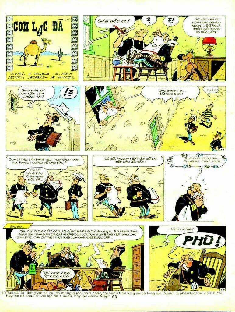 Lucky Luke Chapter 78 trang 1