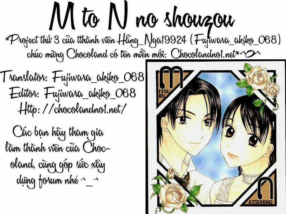 M To N No Shouzou Chapter 1 trang 1