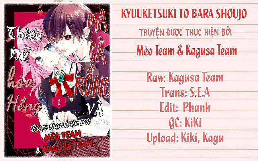 Ma Cà Rồng Và Thiếu Nữ Hoa Hồng Chapter 8 trang 1