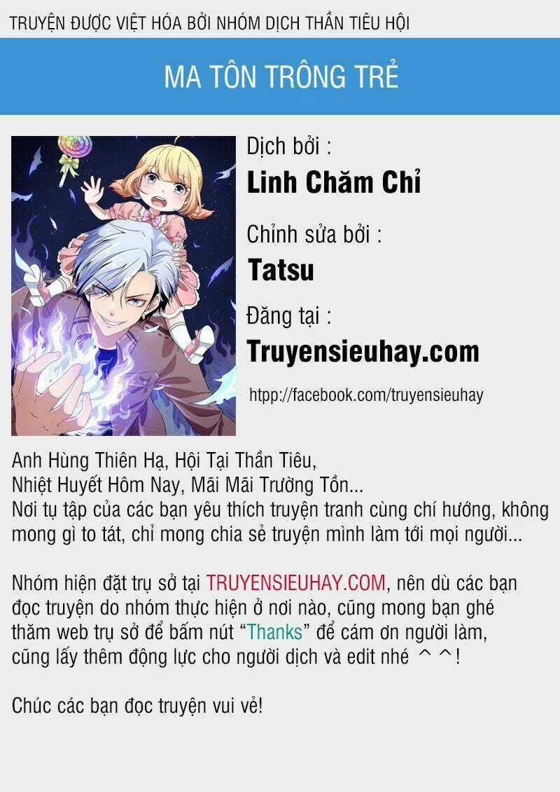 Ma Tôn Trông Trẻ Chapter 1 trang 0