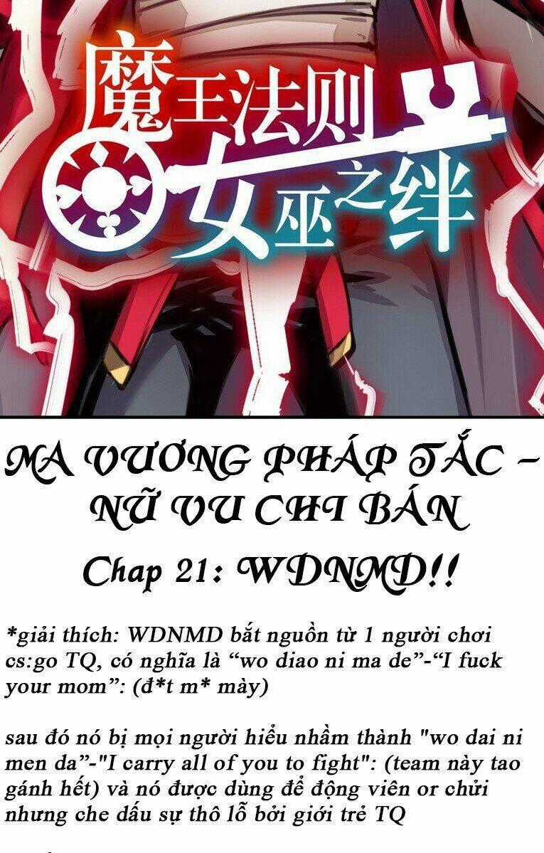 Ma Vương Pháp Tắc Chapter 21 trang 1