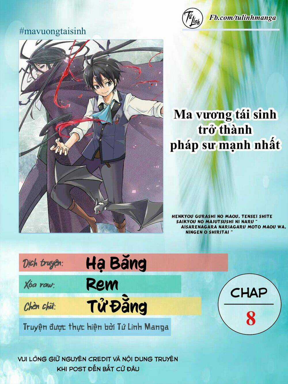 Ma Vương Tái Sinh Trở Thành Pháp Sư Mạnh Nhất Chapter 8 trang 1