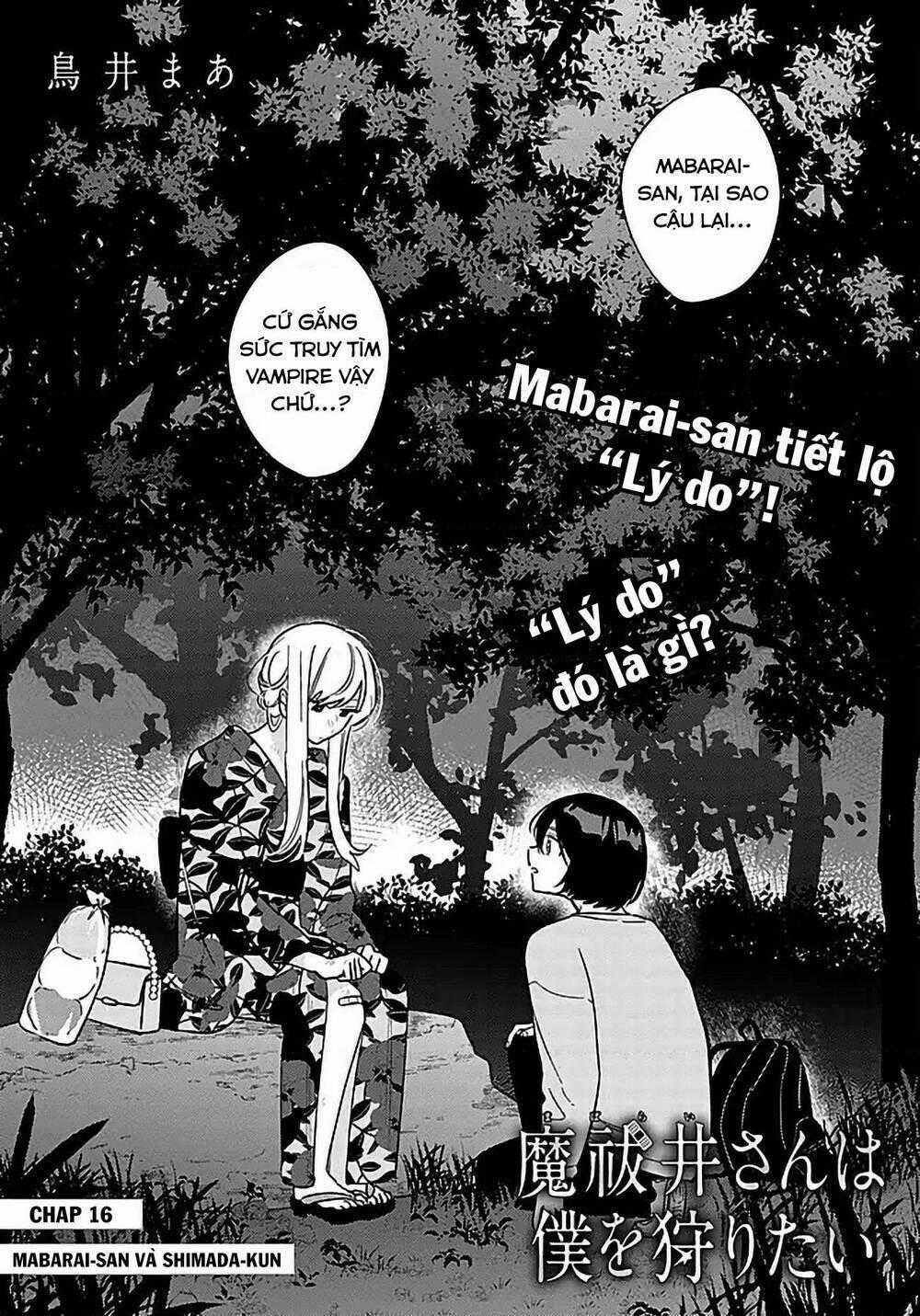 Mabarai-San Cố Gắng Săn Tôi! Chapter 16 trang 1