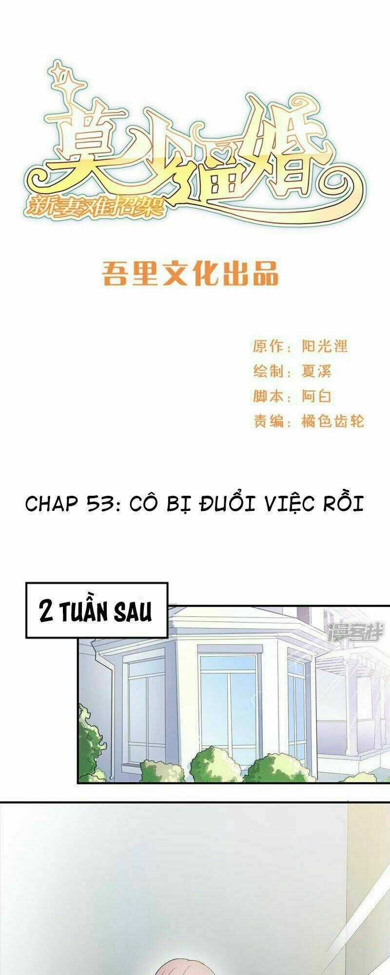 Mạc Thiếu Bức Hôn: Vợ Mới Khó Chống Đỡ Chapter 53 trang 1