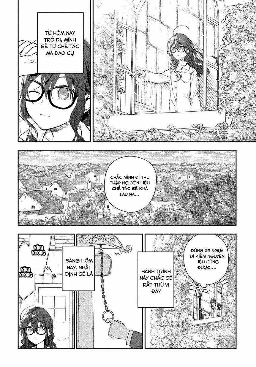 Madougushi Dahliya Wa Utsumukanai ~Kyou Kara Jiyuu Na Shokunin Life~ Chapter 4 trang 1