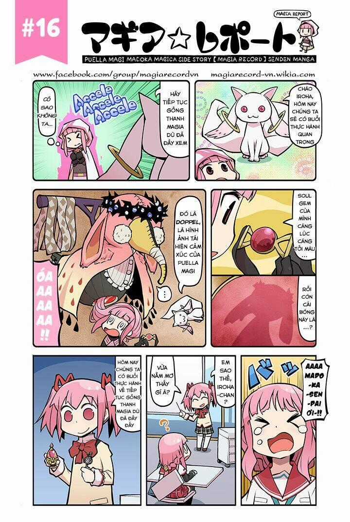 Magia☆Report - Mahou Shoujo Madoka Magica Side Story [Magia Record] Senden Manga Chapter 16 trang 0