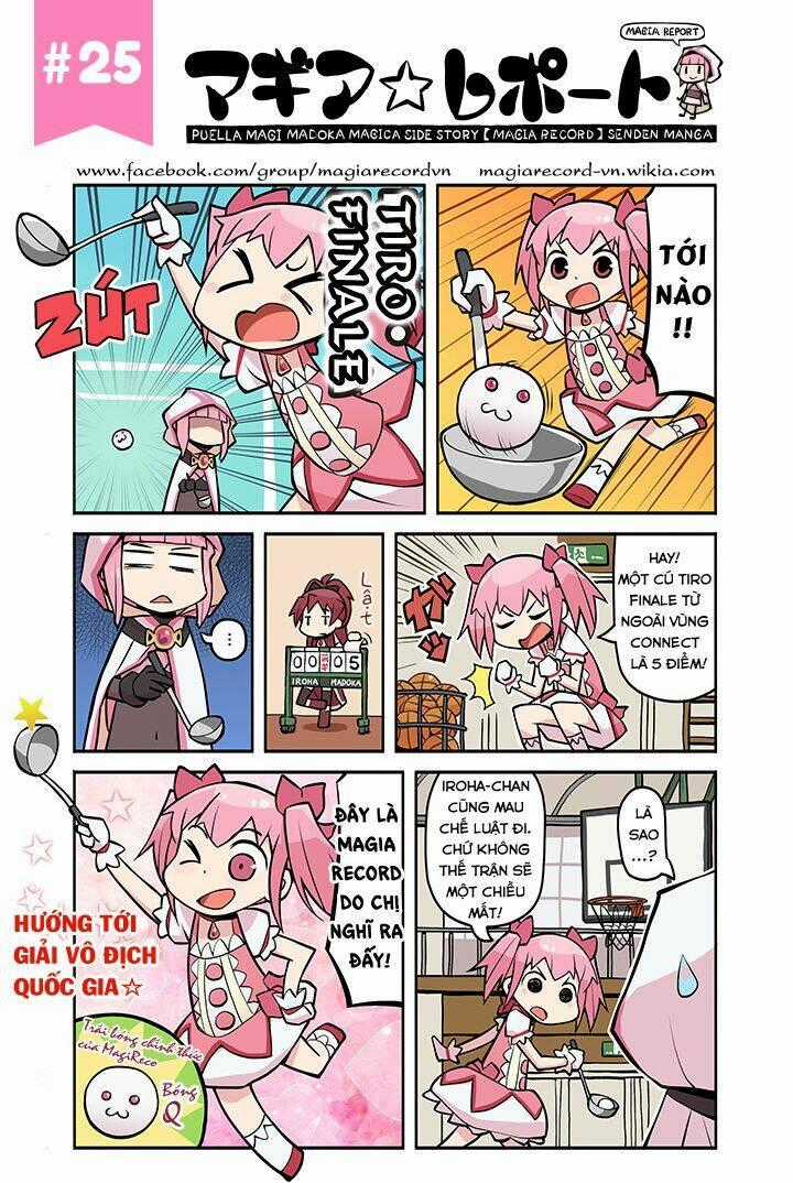 Magia☆Report - Mahou Shoujo Madoka Magica Side Story [Magia Record] Senden Manga Chapter 24 trang 1