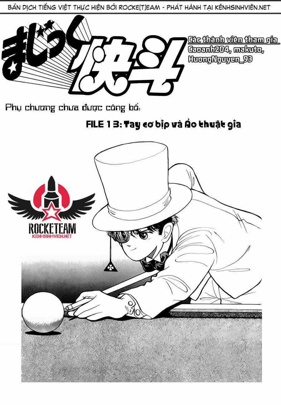 Magic Kaito Chapter 13 trang 0