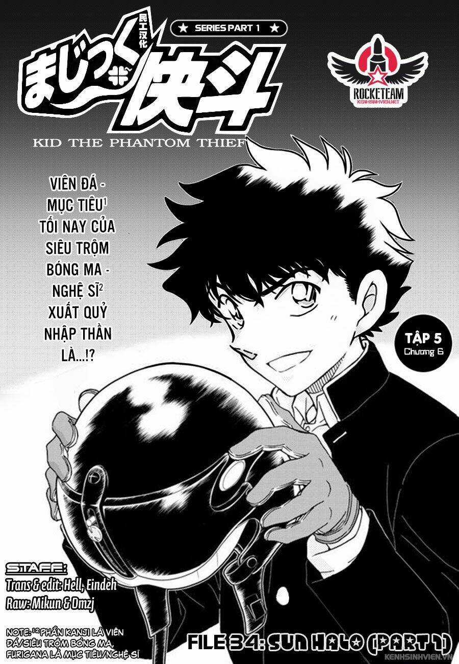 Magic Kaito Chapter 34 trang 1