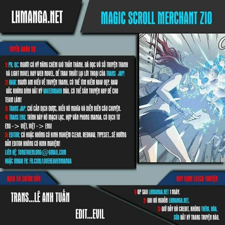 Magic Scroll Merchant Zio Chapter 14 trang 0