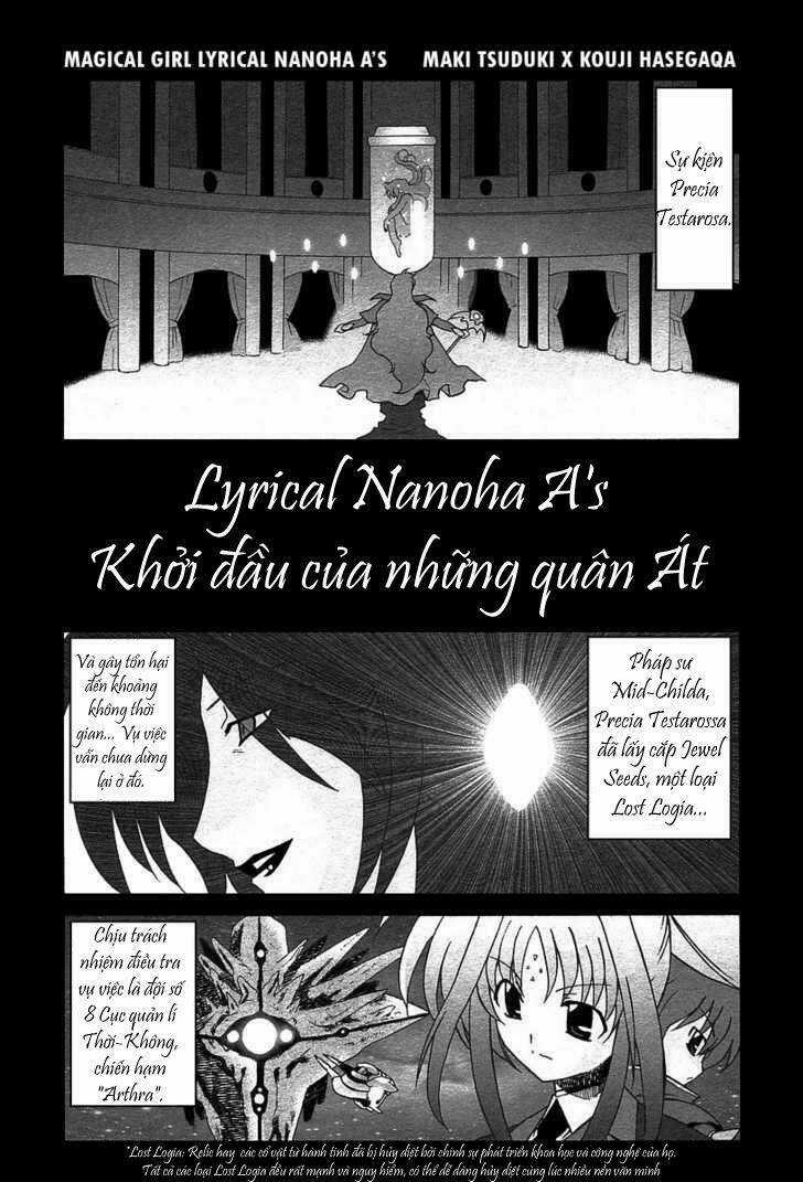 Mahou Shoujo Lyrical Nanoha A's Chapter 1.1 trang 0