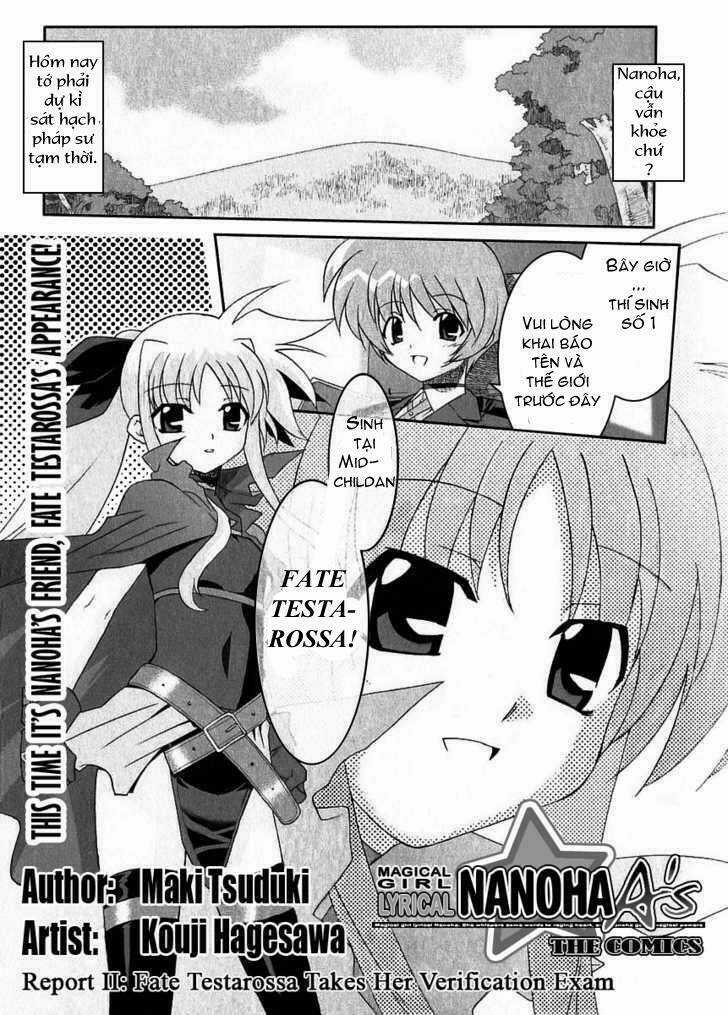 Mahou Shoujo Lyrical Nanoha A's Chapter 2 trang 1