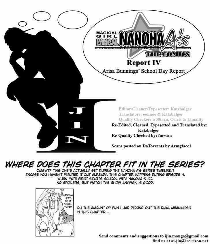 Mahou Shoujo Lyrical Nanoha A's Chapter 4 trang 0