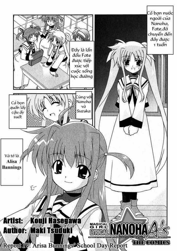 Mahou Shoujo Lyrical Nanoha A's Chapter 4 trang 1