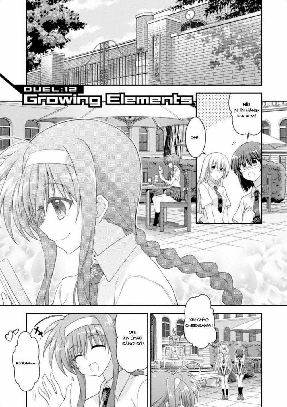 Mahou Shoujo Lyrical Nanoha Innocent Chapter 12 trang 0