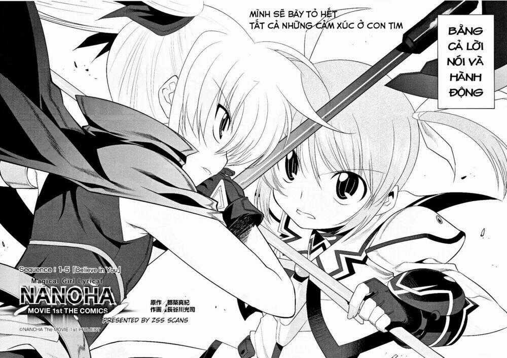 Mahou Shoujo Lyrical Nanoha Movie 1st the Comics Manga Chapter 9 trang 1