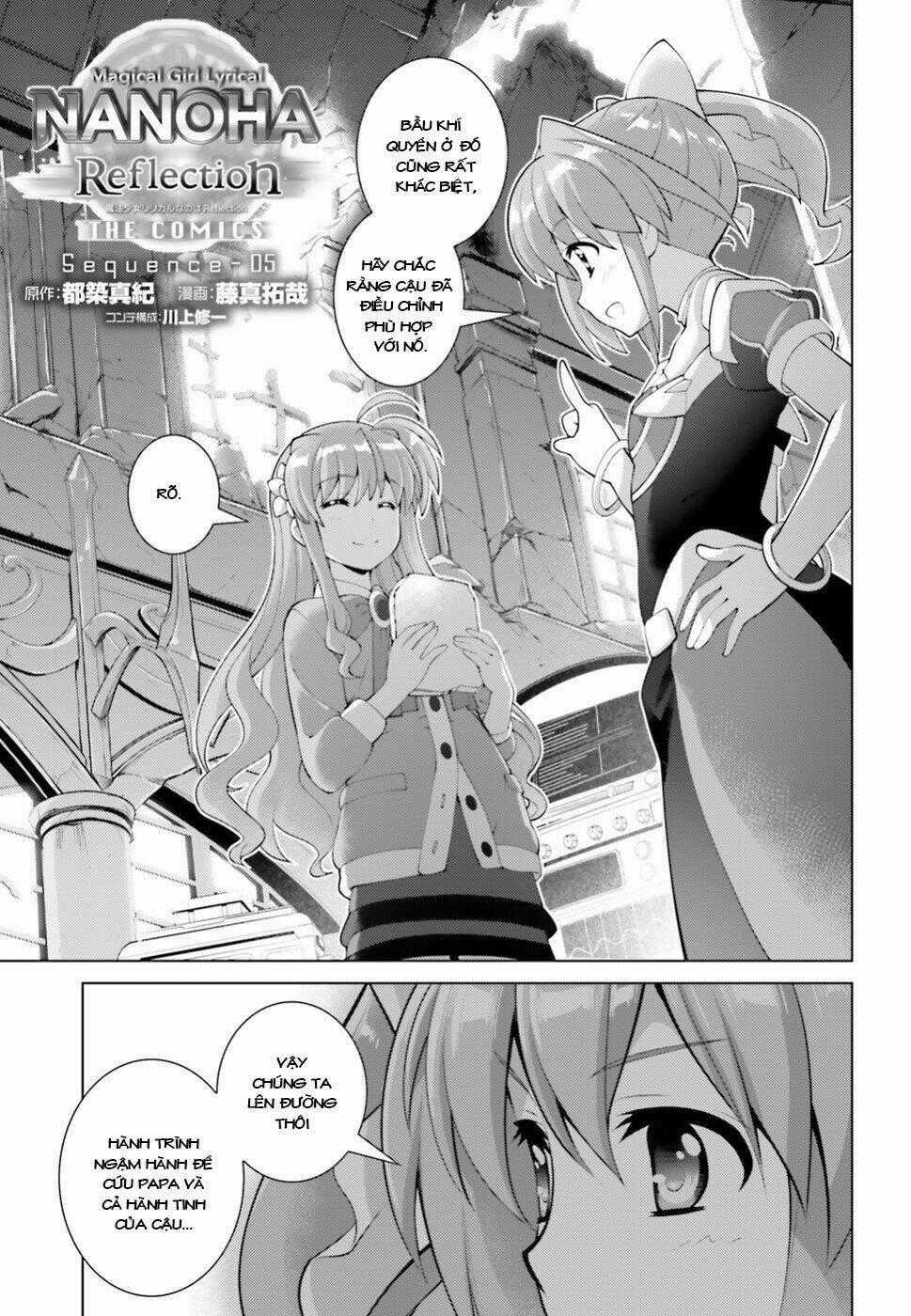 Mahou Shoujo Lyrical Nanoha Reflection Chapter 5 trang 0