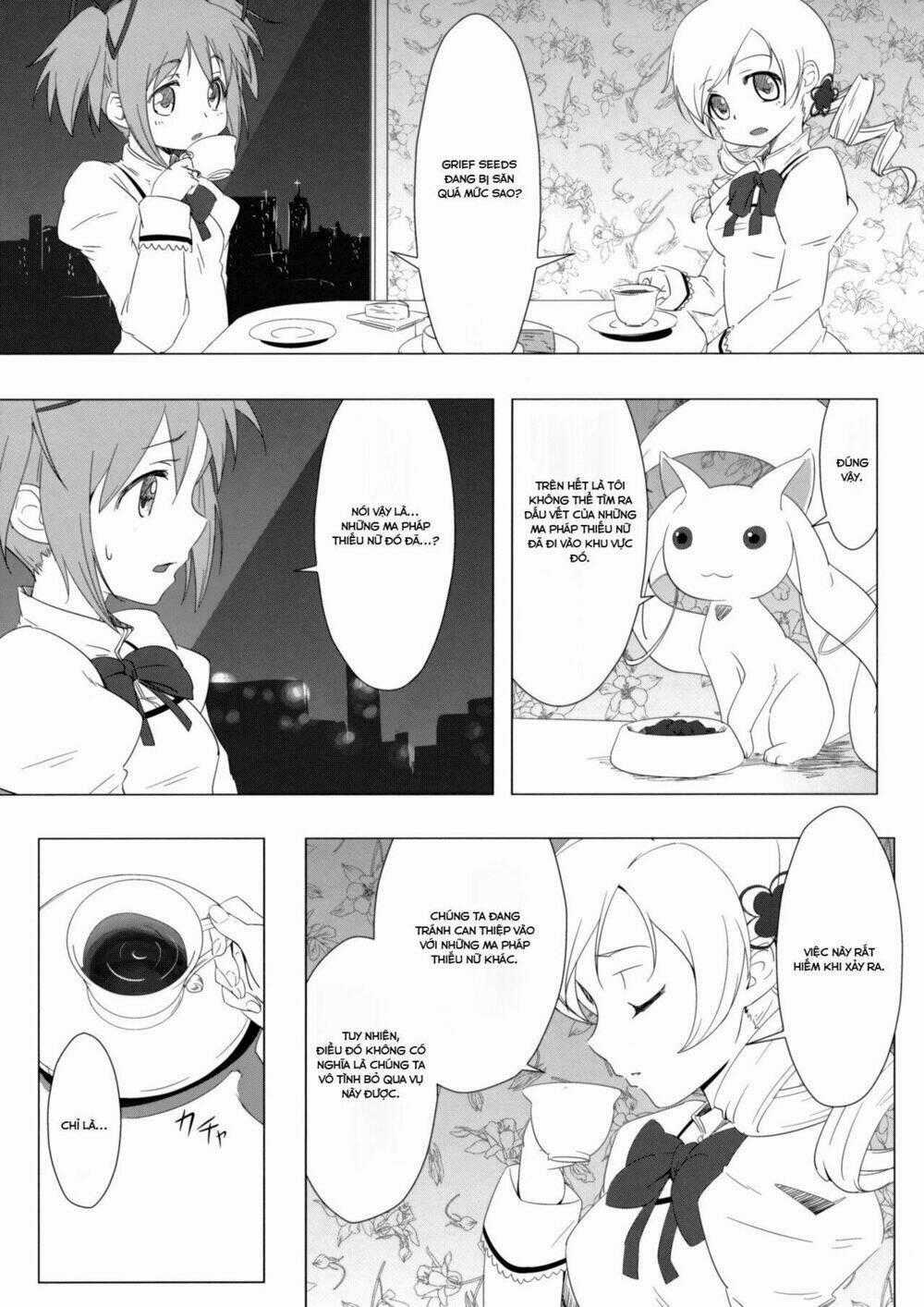 Mahou Shoujo Lyrical Nanoha X Madoka (Crossover) Chapter 1 trang 1