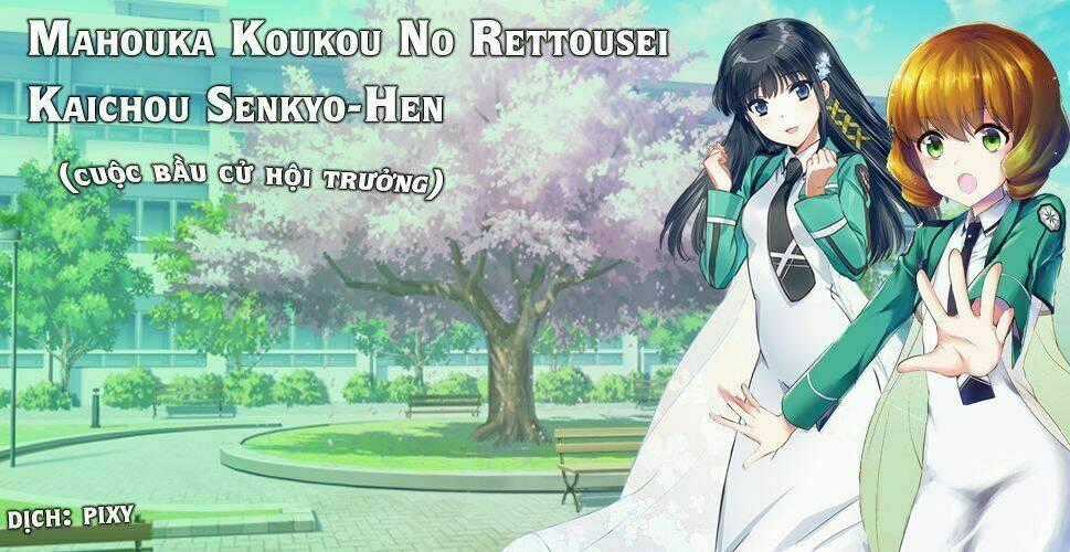 Mahouka Koukou No Rettousei - Kaichou Senkyo-Hen Chapter 2 trang 0