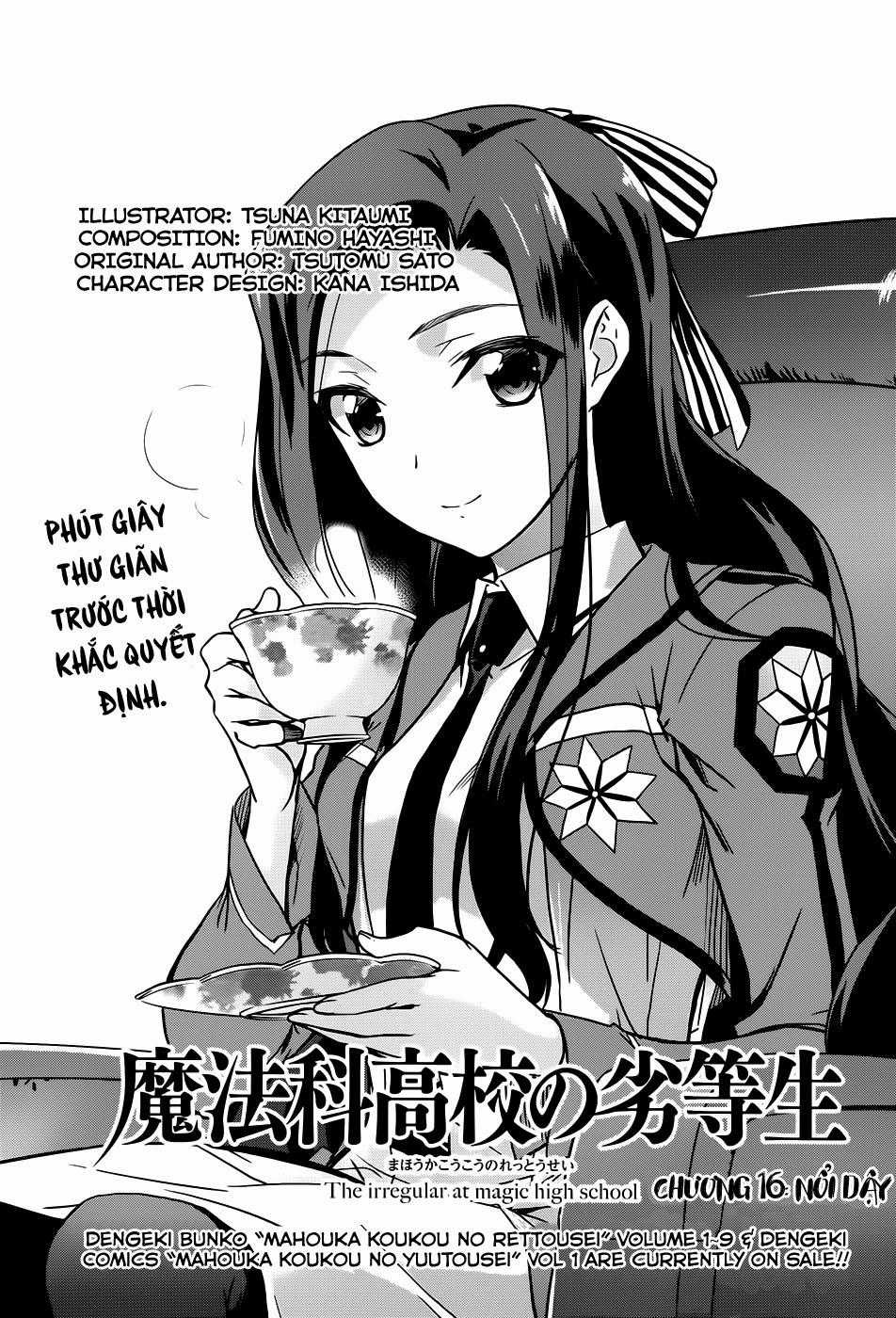 Mahouka Koukou No Rettousei - Nyuugaku Hen Chapter 16 trang 1