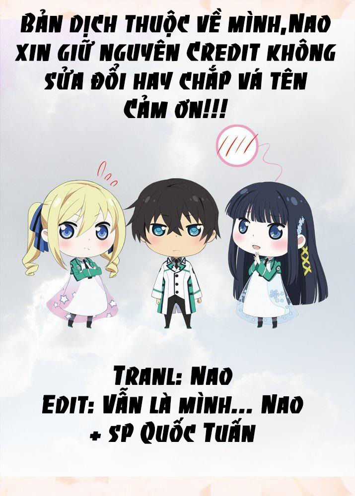 Mahouka Koukou No Rettousei – Raihousha Hen Chapter 12 trang 0