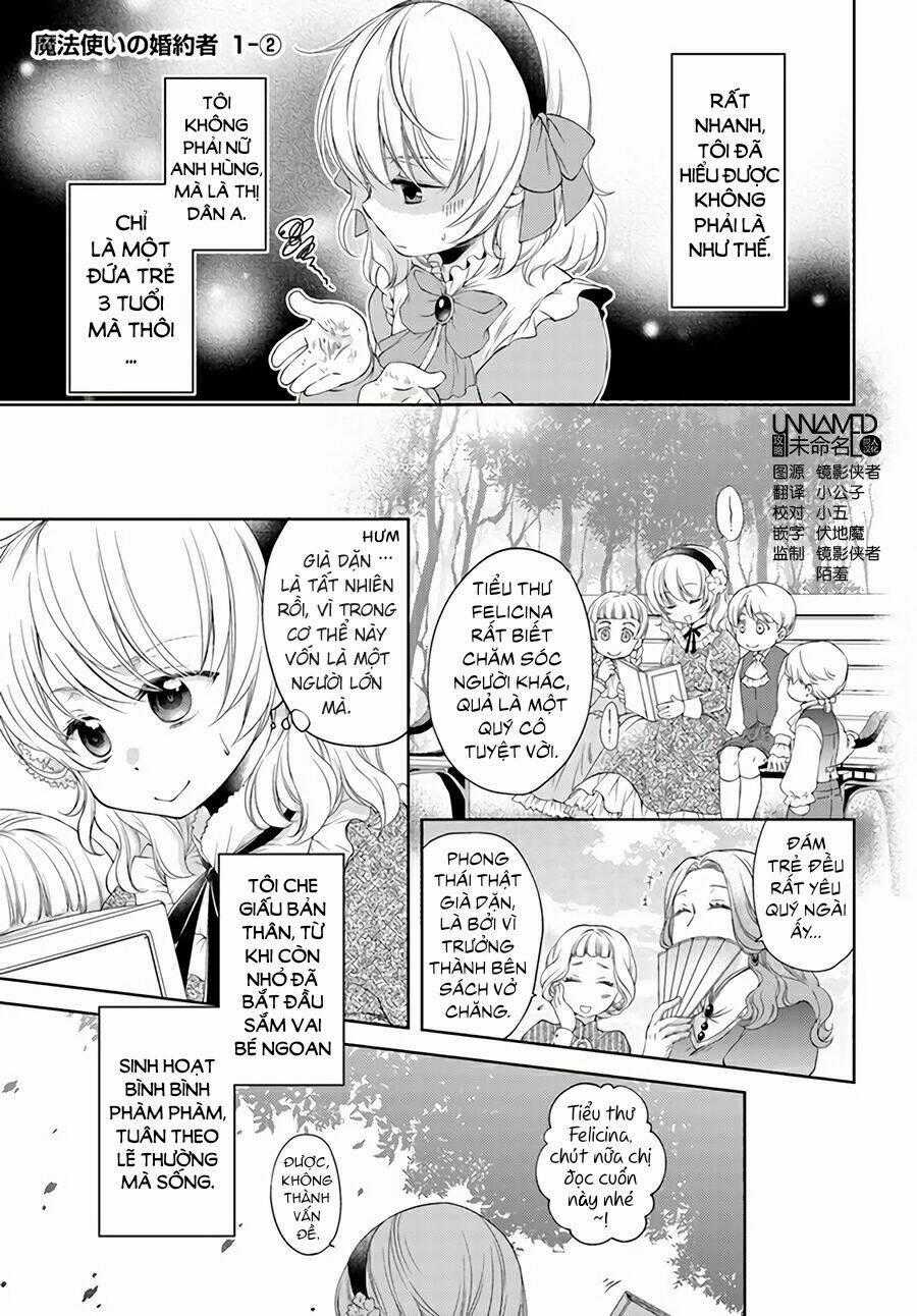 Mahoutsukai No Konyakusha Chapter 1.2 trang 1