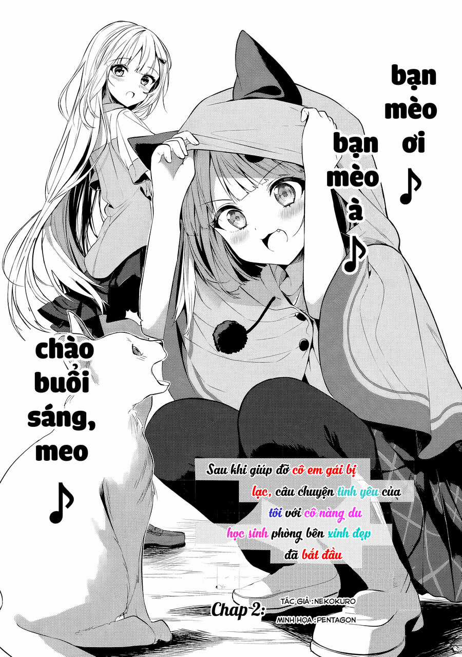 Maigo Ni Natteita Youjo Wo Tasuketara, Otonari Ni Sumu Bishoujo Ryuugakusei Ga Ie Ni Asobi Ni Kuru You Ni Natta Ken Nitsuite Chapter 2 trang 0