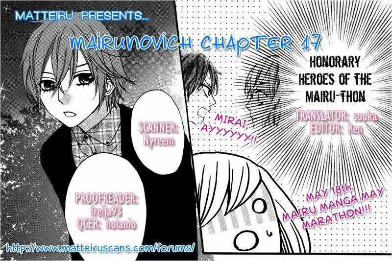 Mairunovich Chapter 17 trang 1