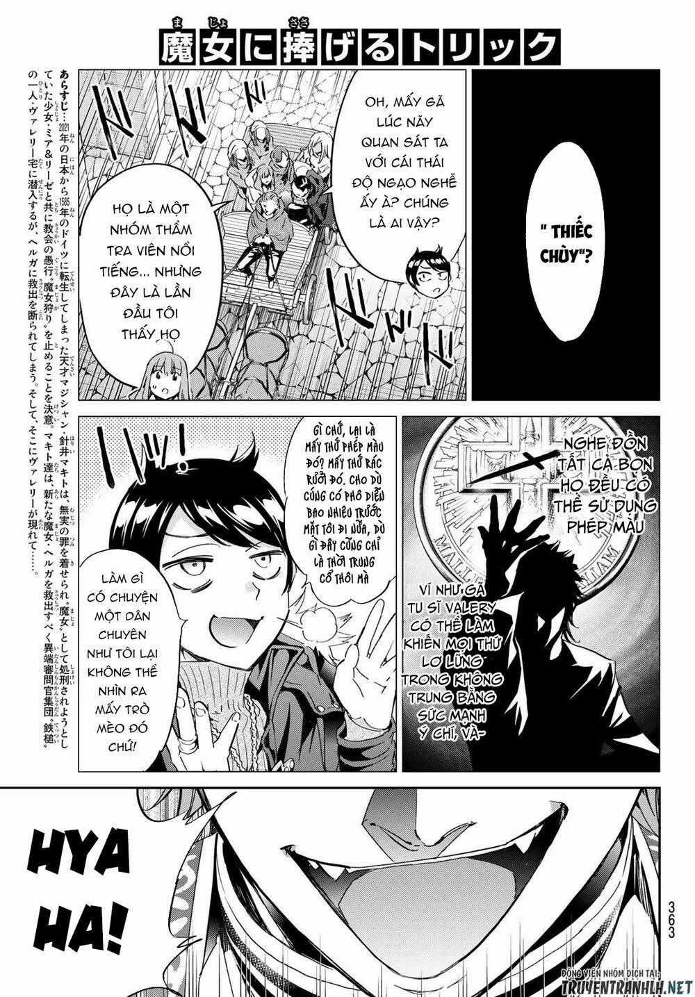 Majo Ni Sasageru Trick Chapter 13 trang 1