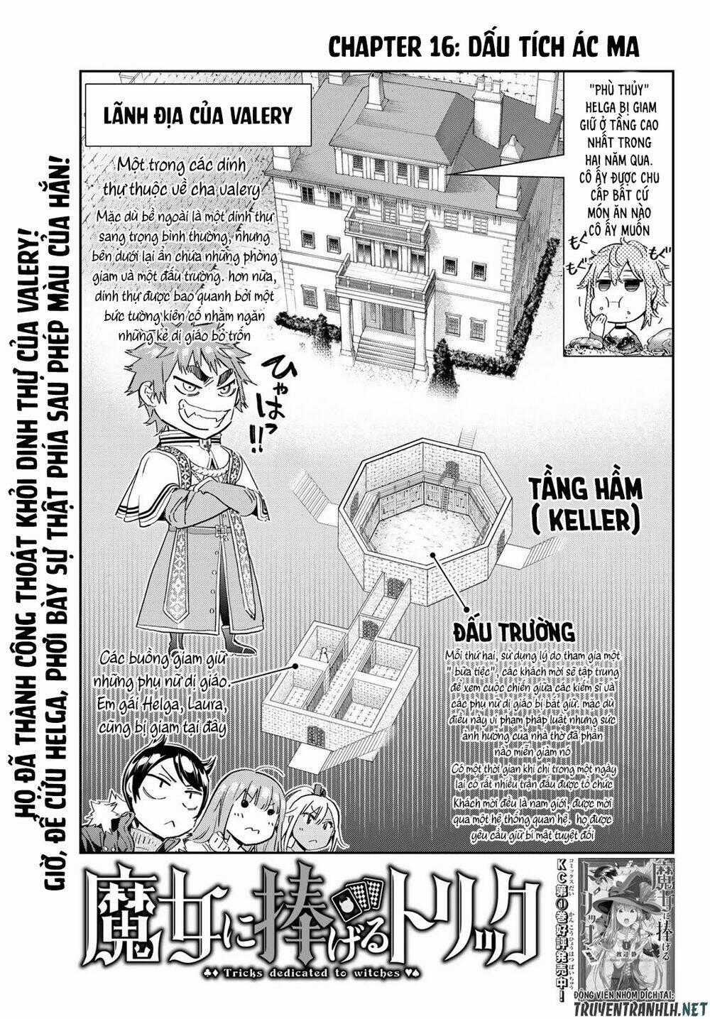 Majo Ni Sasageru Trick Chapter 16 trang 1