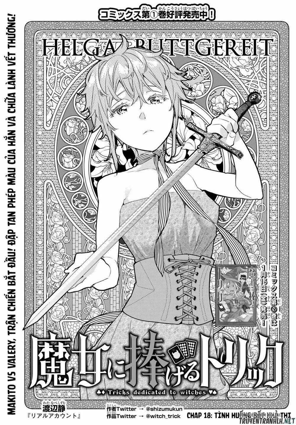 Majo Ni Sasageru Trick Chapter 18 trang 1