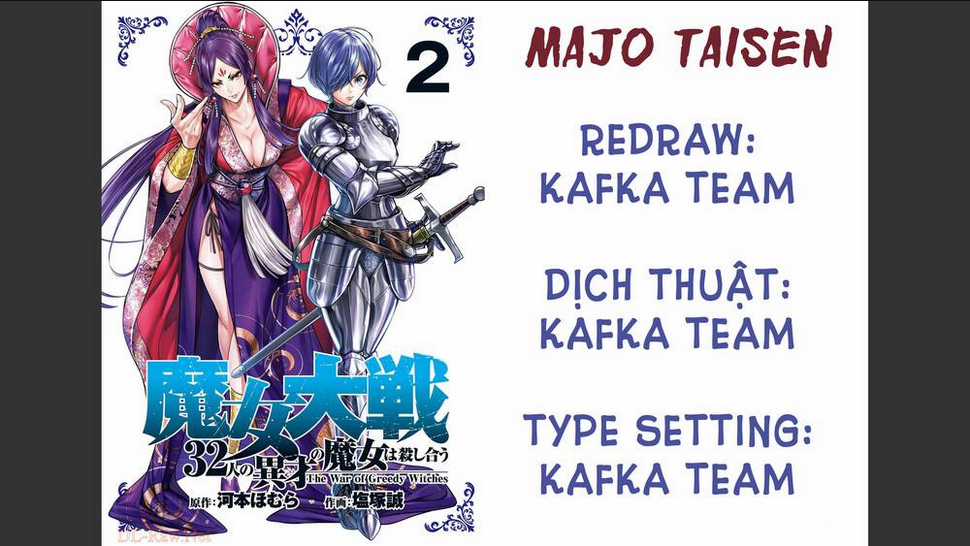 Majo Taisen - The War Of Greedy Witches Chapter 22 trang 0