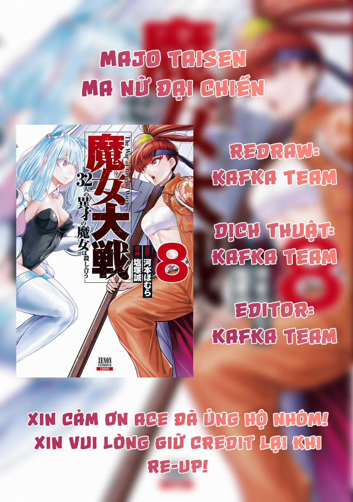 Majo Taisen - The War Of Greedy Witches Chapter 34 trang 0