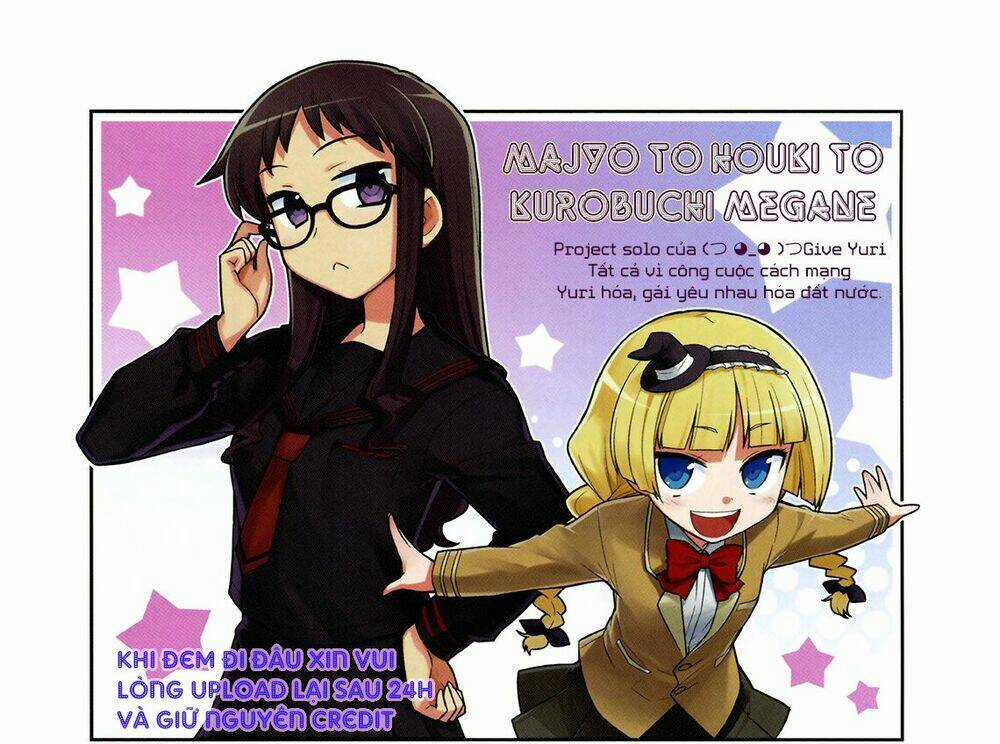 Majyo To Houki To Kurobuchi Megane Chapter 16 trang 0